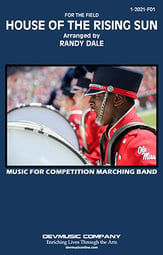 House of the Rising Sun Marching Band sheet music cover